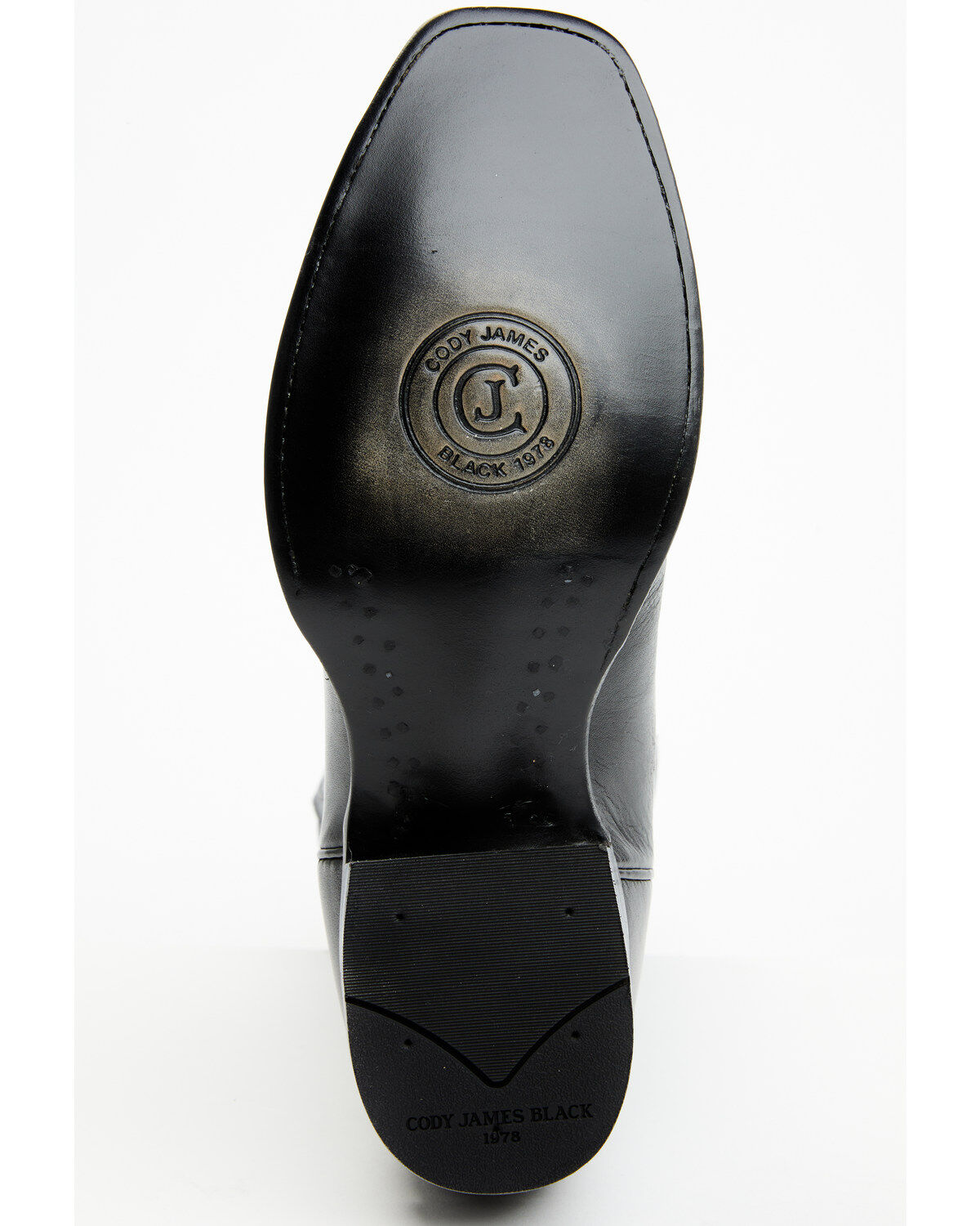 Image #7 - Cody James Black 1978&reg; Men's Mason Western Boots - Square Toe, Black, hi-res