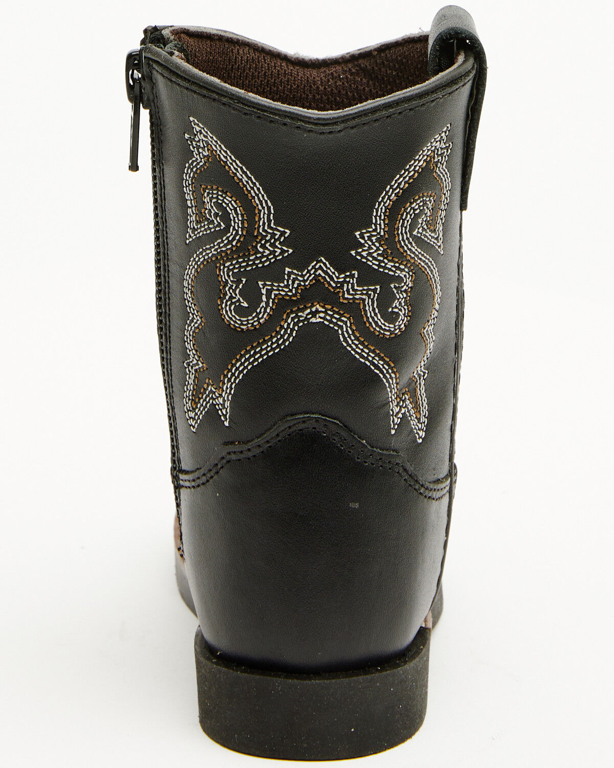 Image #5 - Cody James Toddler Boys' Westley Dane Western Boots - Broad Square Toe, Black, hi-res