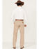 Image #3 - Wrangler Men's 13MWZ Cowboy Cut Original Fit Denim Jeans, Tan, hi-res