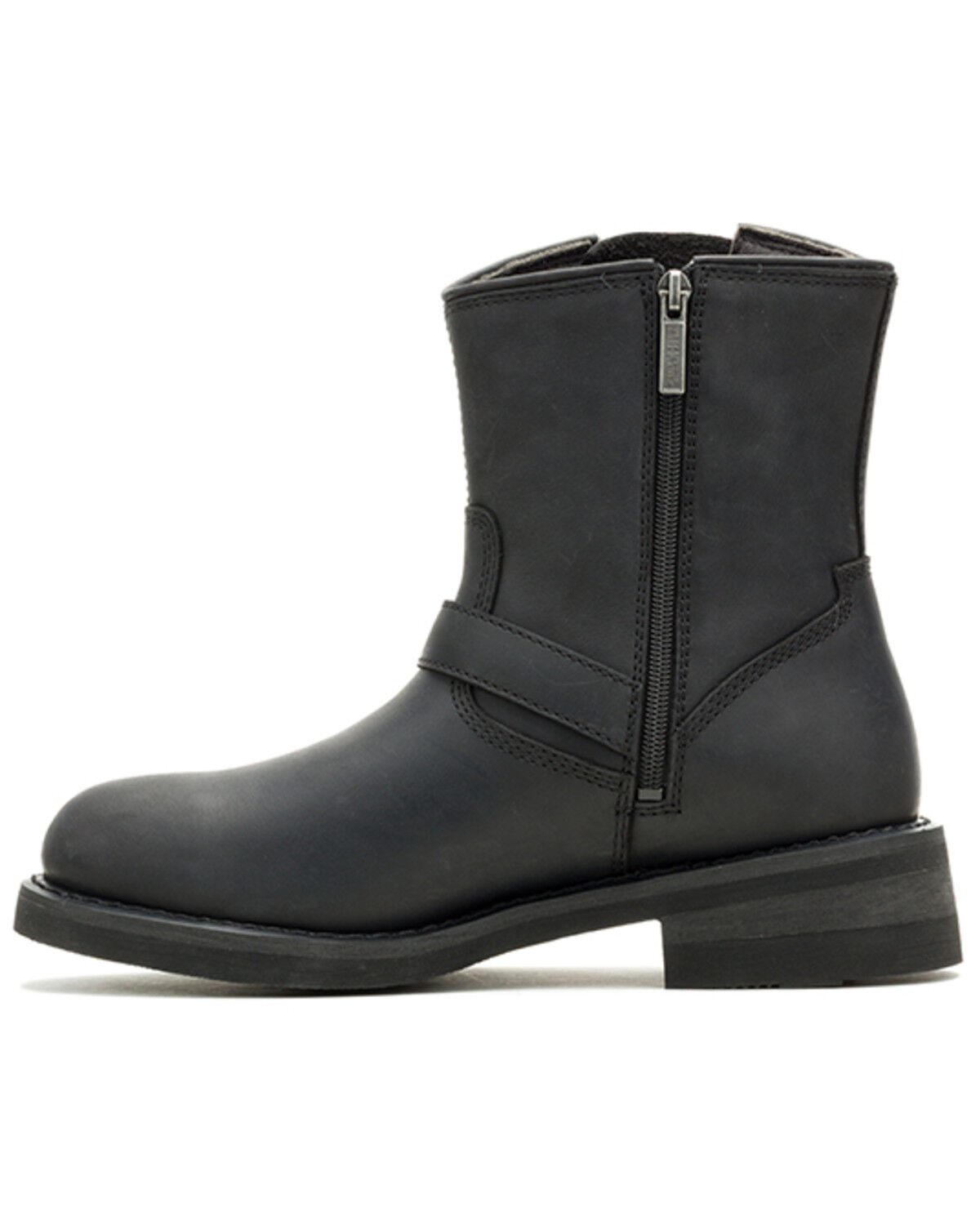 Image #3 - Harley Davidson Men's Classic Cruise Motorcycle Boots - Round Toe, Black, hi-res
