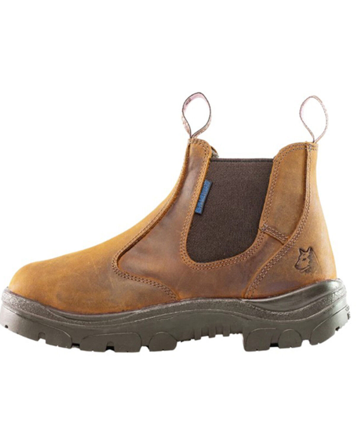 Image #3 - Steel Blue Women's Hobart Work Boots - Steel Toe, Brown, hi-res