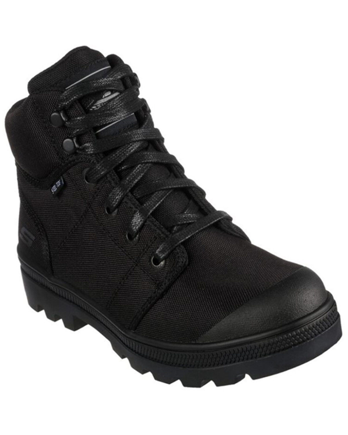 Image #1 - Skechers Women's Rotund Darragh Work Lace-Up Boot - Steel Toe, Black, hi-res