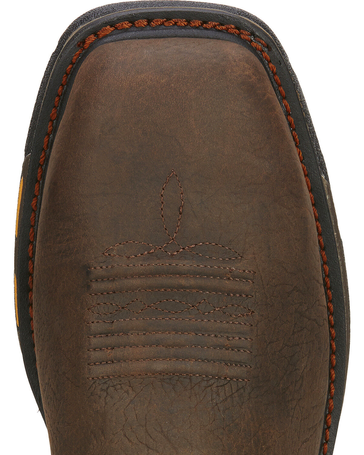 Image #4 - Ariat Men's WorkHog&reg; Waterproof Met Guard Western Work Boots - Composite Toe, Brown, hi-res