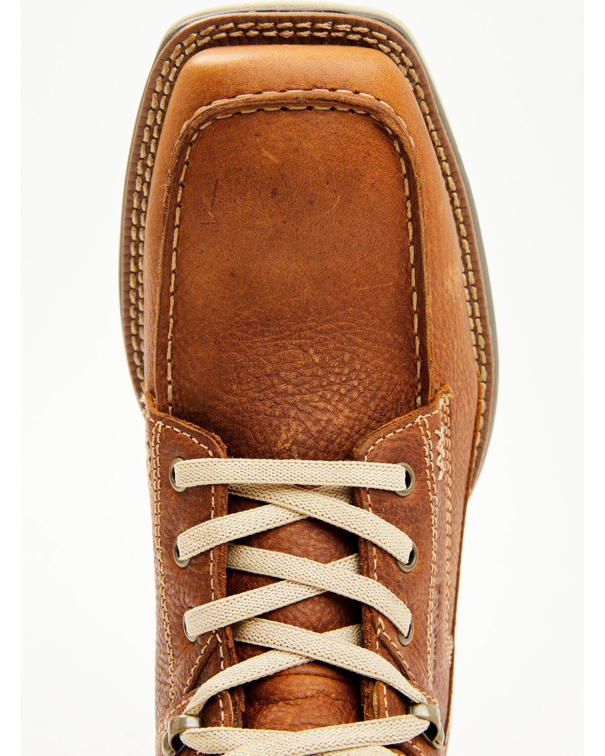 Image #6 - Cody James Men's 6.5" Xero Lite Lace-Up Moc Work Boots - Composite Toe, Brown, hi-res
