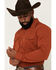 Image #2 - RANK 45&reg; Men's RODEOTEK&trade; 2.0 Remming Solid Long Sleeve Stretch Performance Shirt, Rust Copper, hi-res