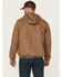 Image #4 - Hawx Men's FR Hooded Bomber Work Jacket, Rust Copper, hi-res