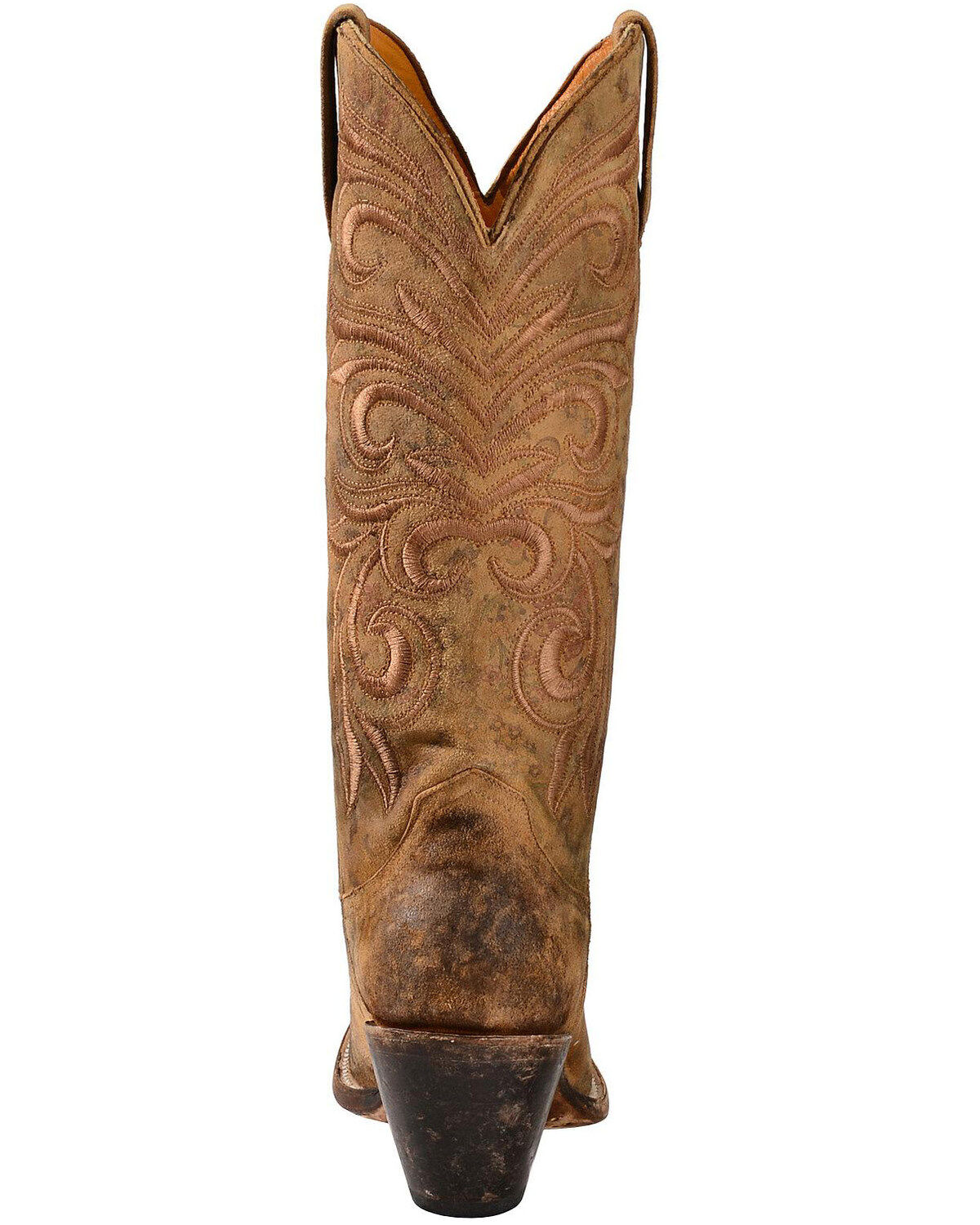 Image #7 - Lucchese Women's Handmade 1883 Laurelie Western Boots - Round Toe, Brown, hi-res