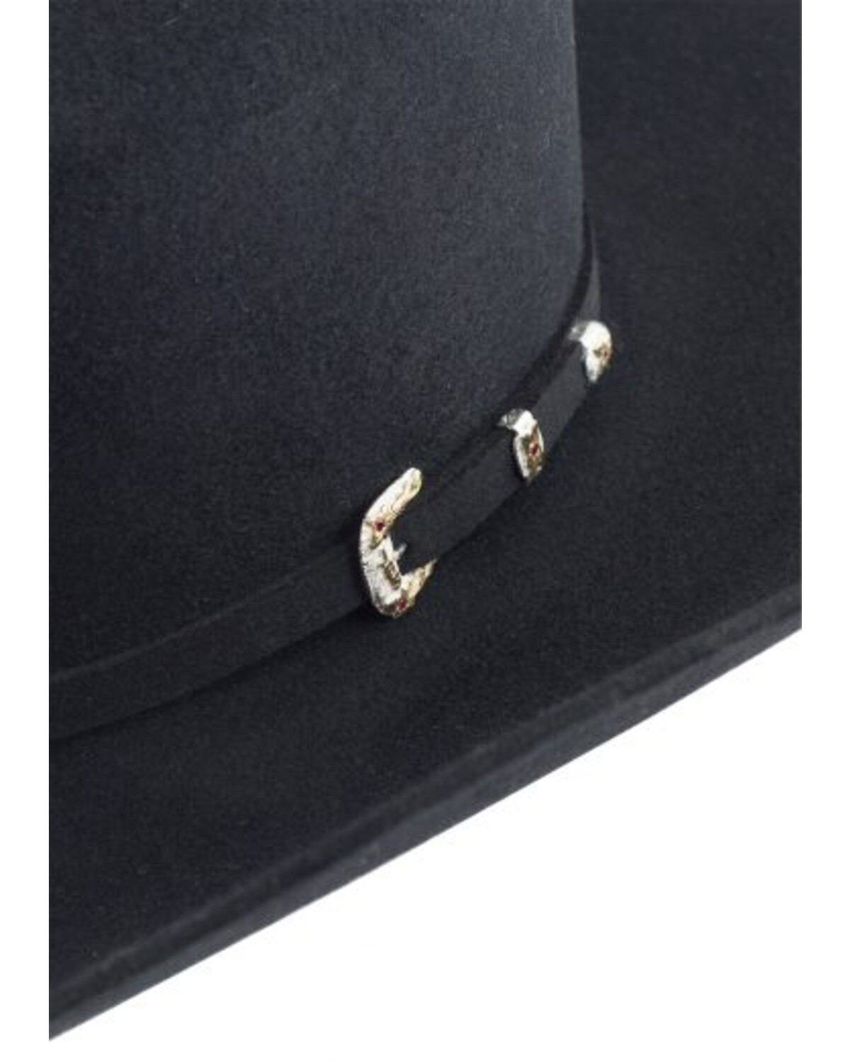 Image #2 - Stetson El Patron 30X Felt Cowboy Hat, Black, hi-res