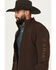 Image #2 - Ariat Men's Solid Concealed Carry Softshell Jacket, Chocolate, hi-res