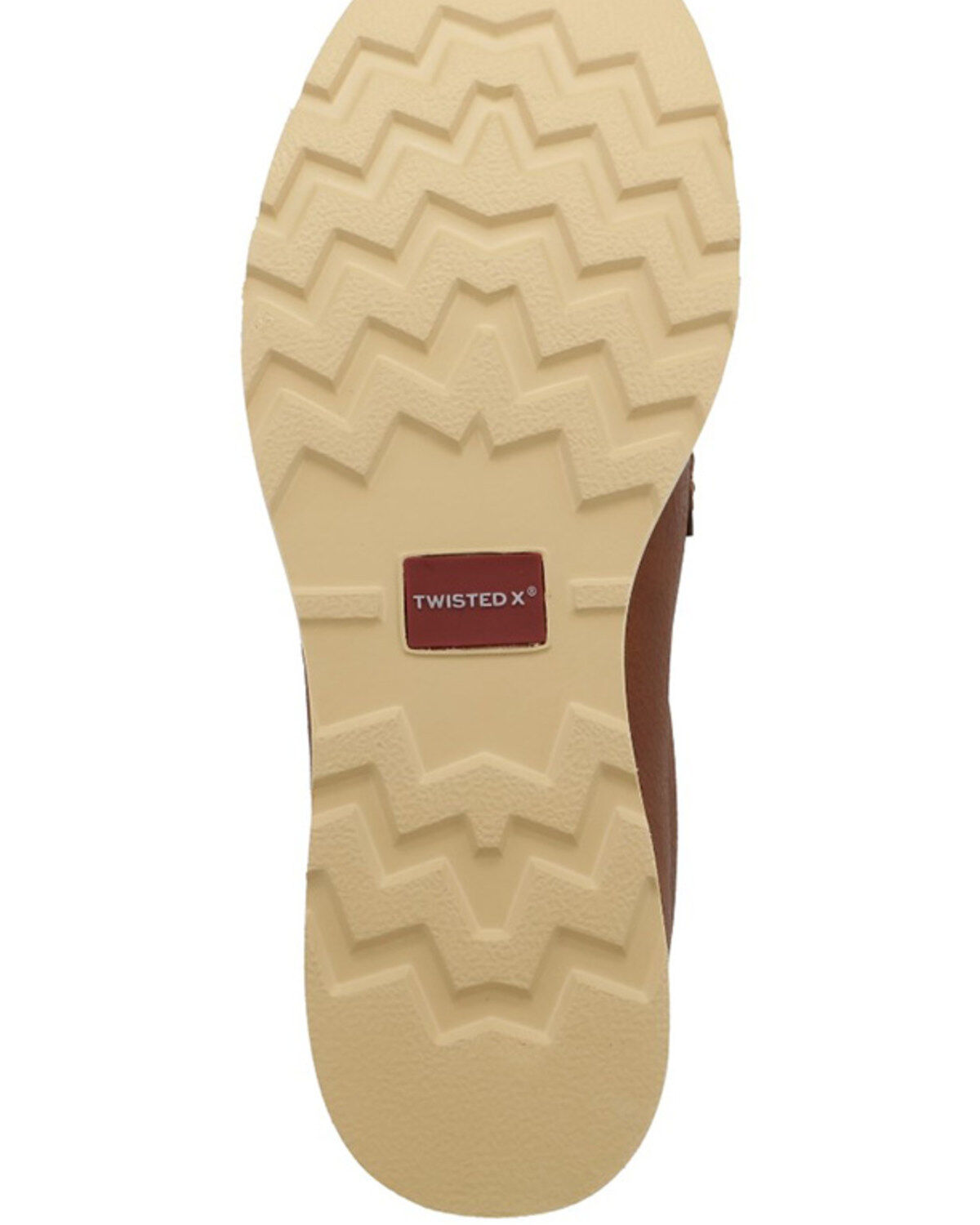 Image #7 - Twisted X Men's Wedge Sole Slip-On Casual Shoes - Moc Toe, Brown, hi-res