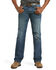 Image #1 - Ariat Men's M7 Silverton Coltrane Slim Straight Jeans, Blue, hi-res