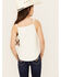 Image #4 - Shyanne Girls' Crochet Lace Trim Tank, Ivory, hi-res