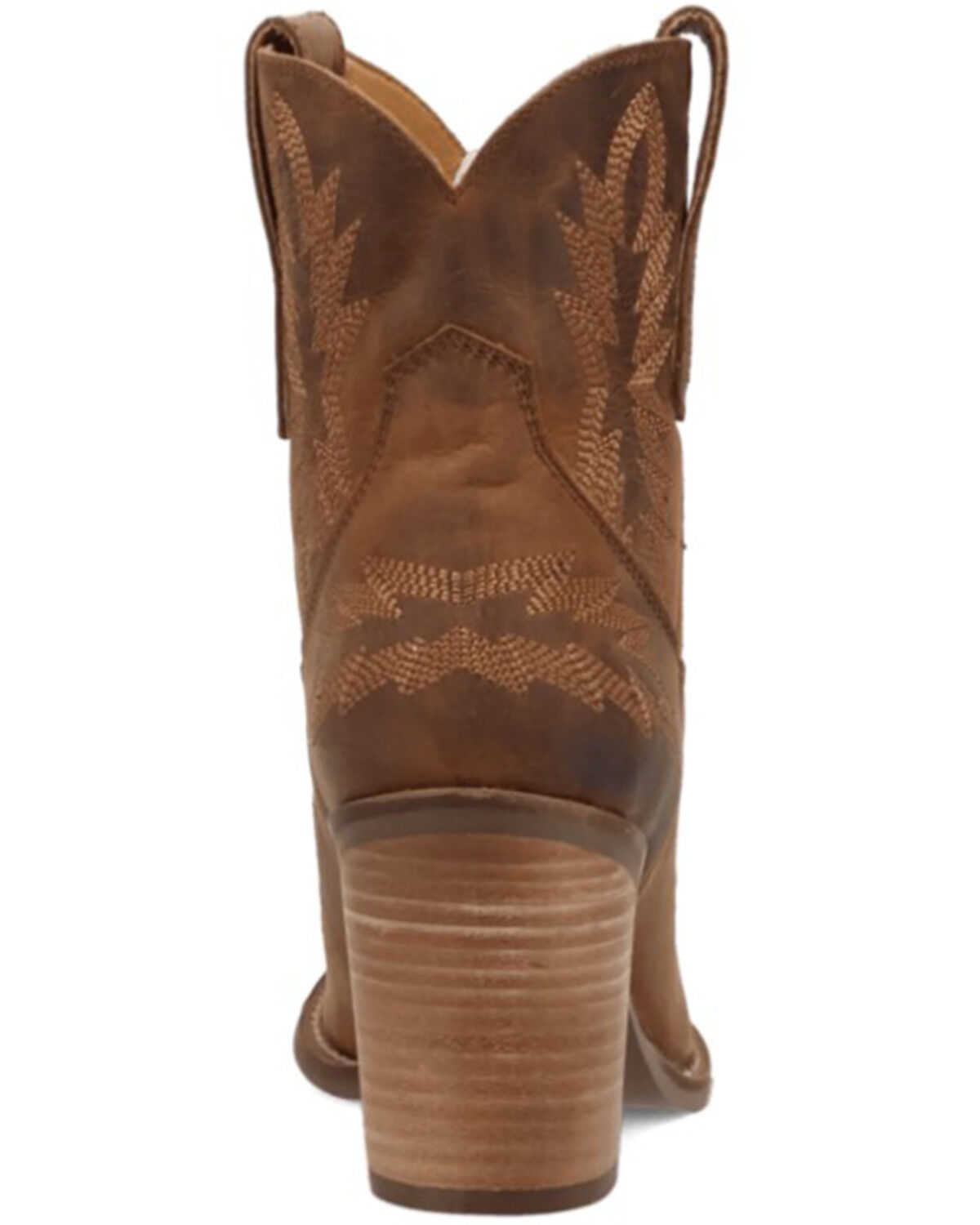 Image #5 - Dingo Women's Rocky Top Western Booties - Snip Toe, Brown, hi-res