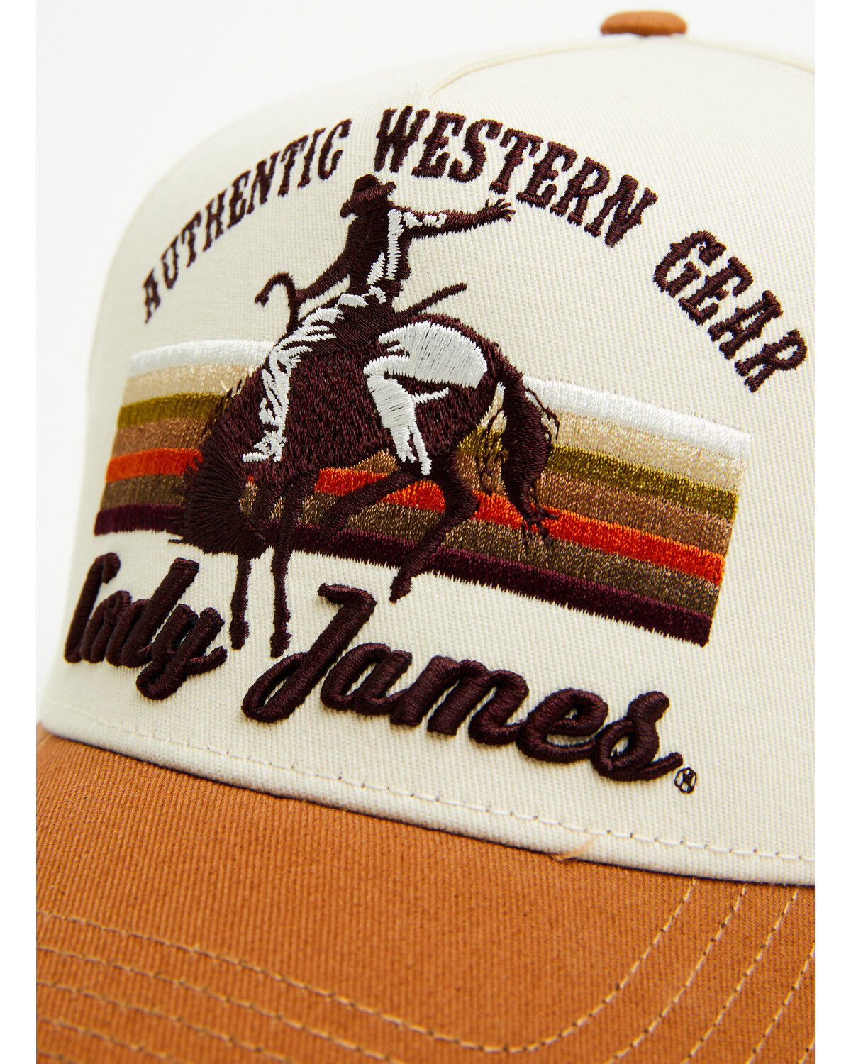 Image #2 - Cody James Boys' Authentic Western Gear Ball Cap, Brown, hi-res