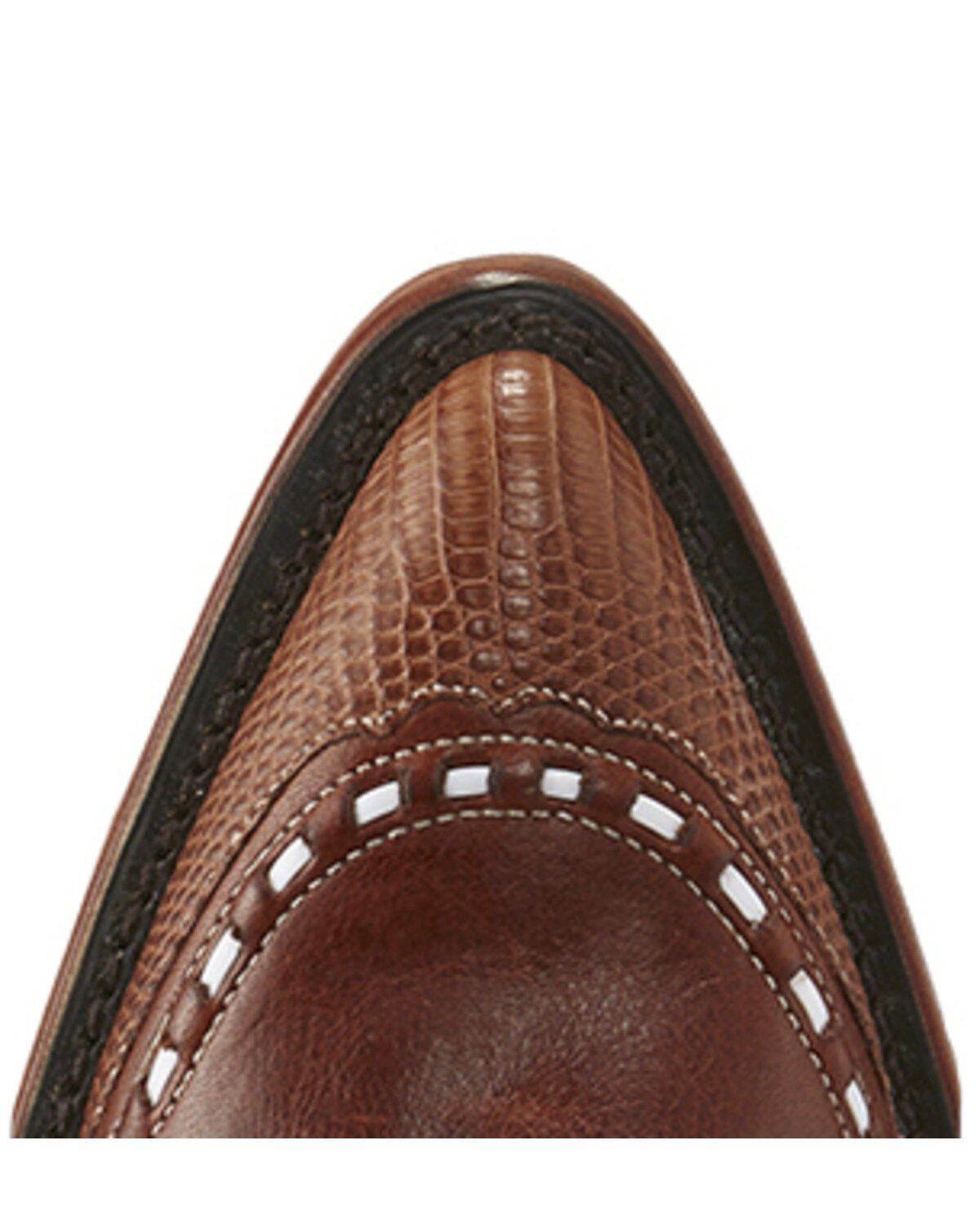 Image #6 - Tony Lama Women's Emilia Western Boots - Snip Toe, Cognac, hi-res