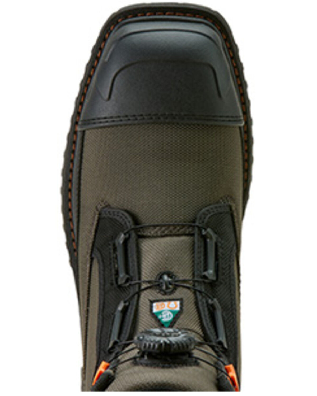 Image #4 - Ariat Men's 8" RigTEK Wildcat BOA&reg; Work Boots - Composite Toe, Charcoal, hi-res