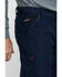 Image #5 - Ariat Men's FR M4 Duralight Ripstop Work Pants, Navy, hi-res