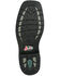 Image #7 - Justin Men's 11" Stampede Widowmaker Waterproof Pull-On Work Boots - Steel Toe, Black, hi-res