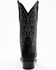 Image #4 - Cody James Men's Exotic Ostrich Leg Western Boots - Round Toe, Black, hi-res