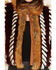 Image #3 - Azalea Wang Women's Striped Faux Fur Zip-Up Vest, Burgundy, hi-res