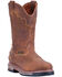Image #1 - Dan Post Men's Journeyman Waterproof Work Boots - Soft Toe, Brown, hi-res