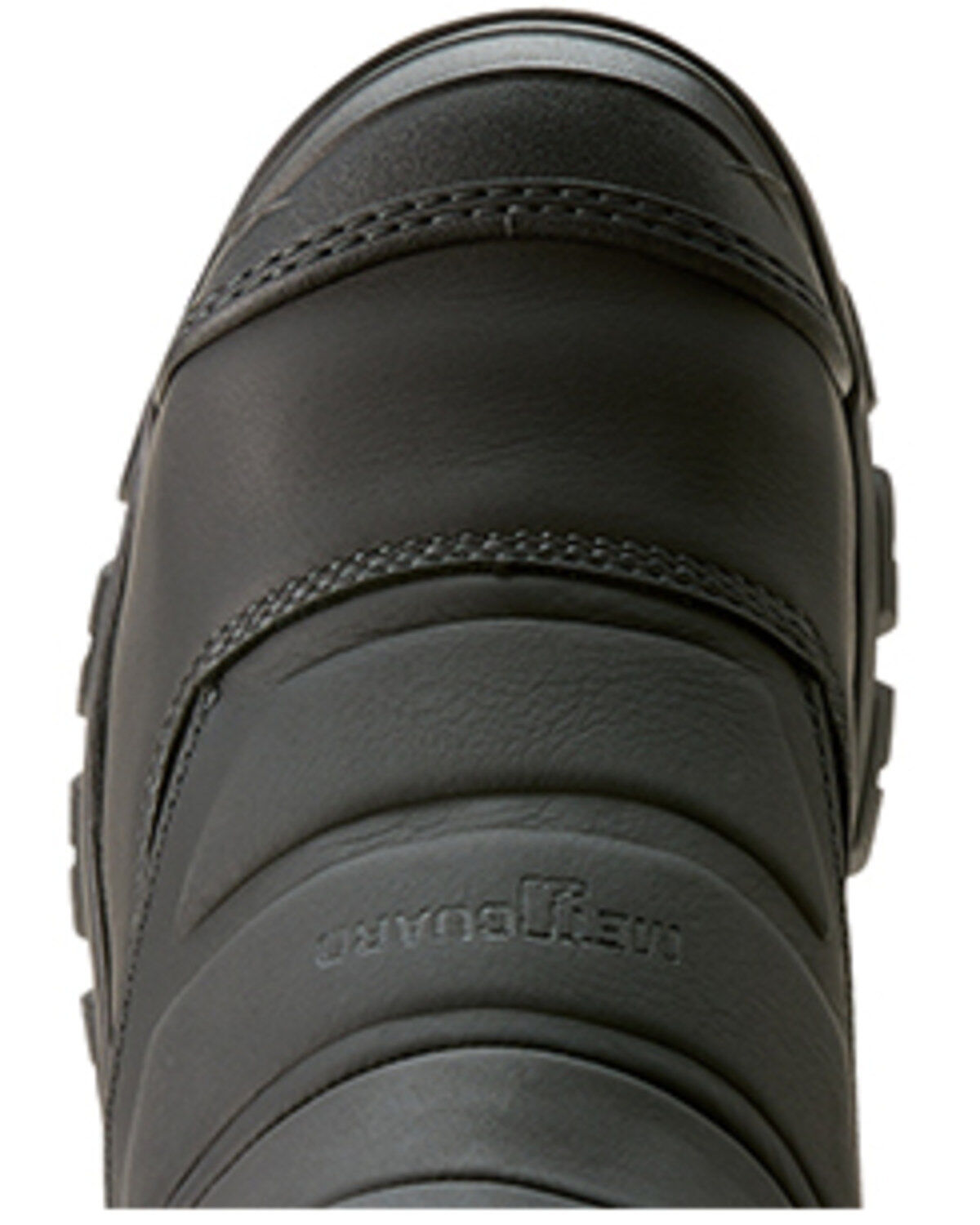Image #4 - Ariat Men's 6" Treadfast Temper Work Boots - Steel Toe, Black, hi-res