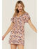 Image #2 - Idyllwind Women's Blossom Court Floral Mini Dress, Lavender, hi-res
