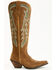 Image #2 - Shyanne Women's Rowan Tall Suede Western Boots - Snip Toe, Brown, hi-res
