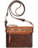 Image #1 - American West Women's Trail Rider Hip Crossbody Bag, Chestnut, hi-res