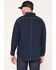 Image #4 - Forge Workwear Men's FR Tecasafe Long Sleeve Button-Down Western Shirt, Navy, hi-res