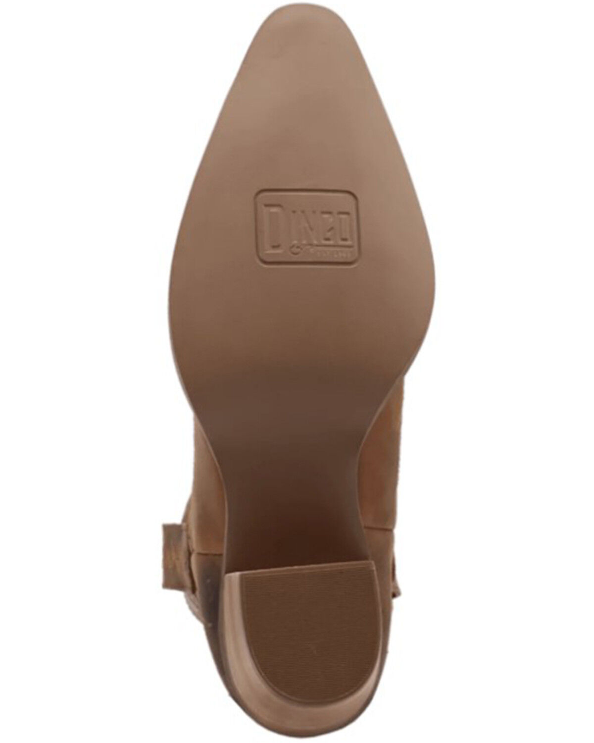 Image #7 - Dingo Women's Rocky Top Western Booties - Snip Toe, Brown, hi-res