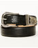 Image #1 - Cody James Black 1978&trade; Men's Exotic Lizard Leather Belt, Black, hi-res