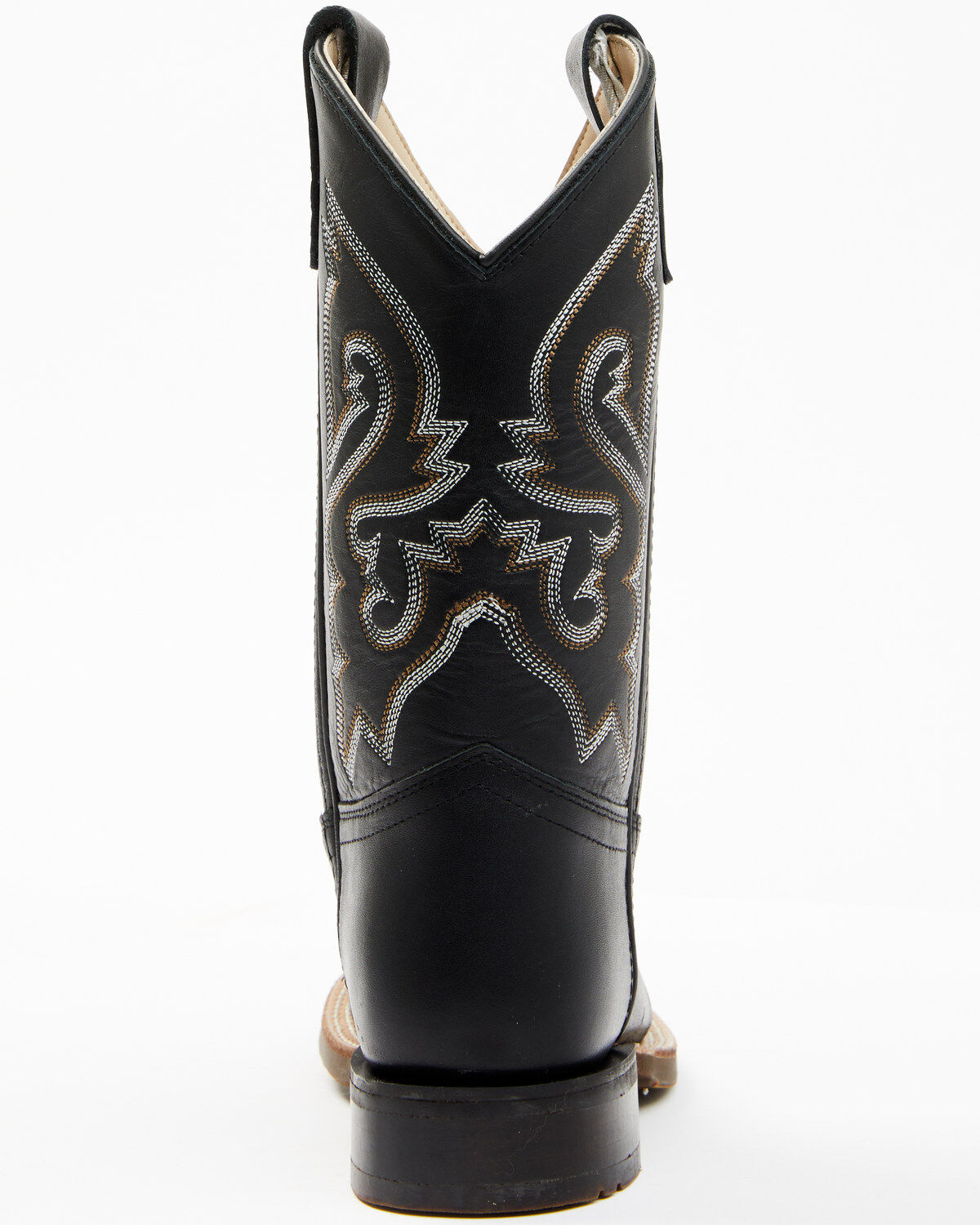 Image #5 - Cody James Boys' Little Westley Western Boots - Broad Square Toe, Black, hi-res