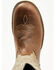 Image #6 - Double H Men's Prophecy Roper Western Boots - Round Toe, Tan, hi-res