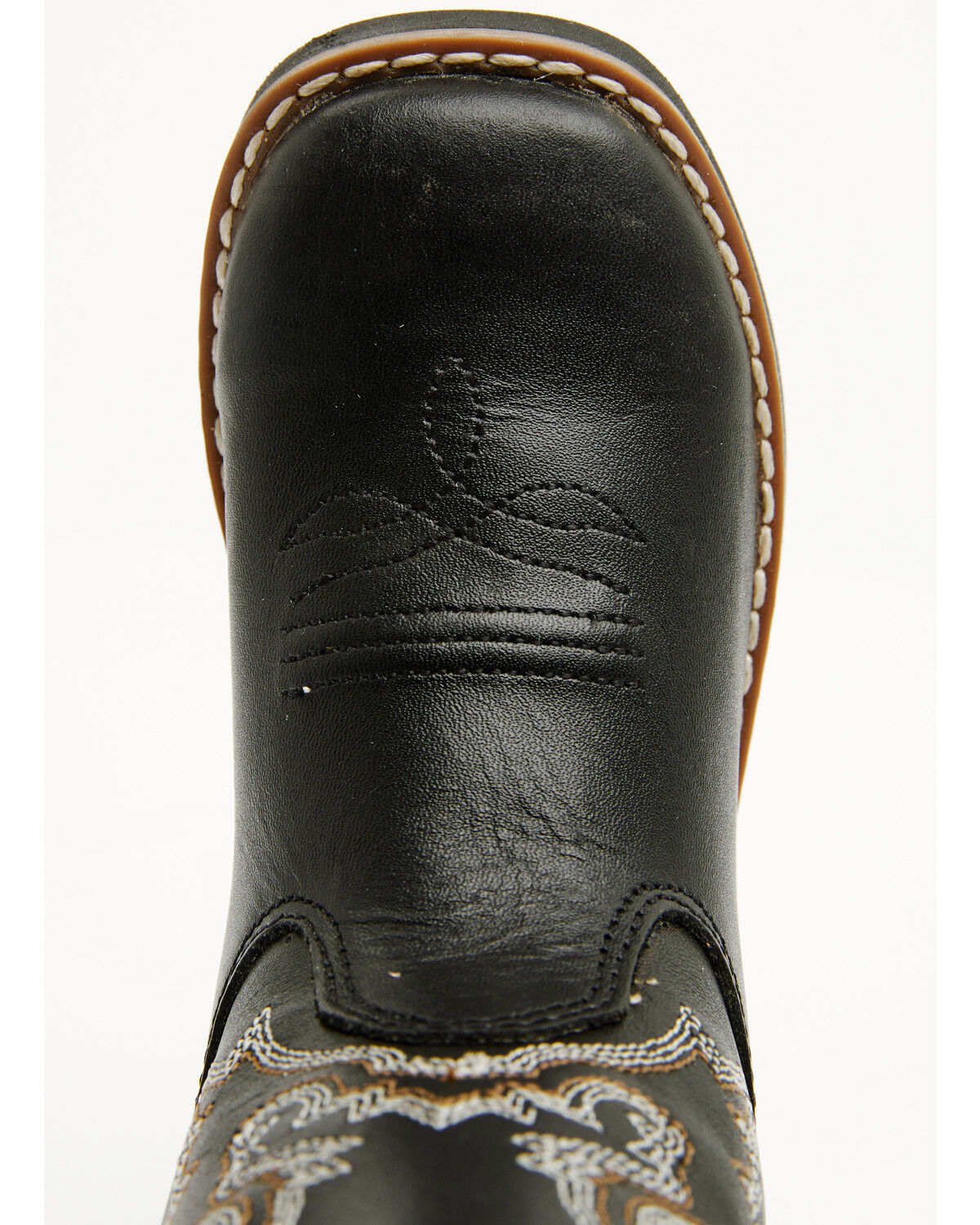 Image #6 - Cody James Toddler Boys' Westley Dane Western Boots - Broad Square Toe, Black, hi-res