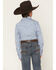 Image #4 - Cody James Boys' Coastal Cowboy Geo Print Long Sleeve Snap Western Shirt, Blue, hi-res