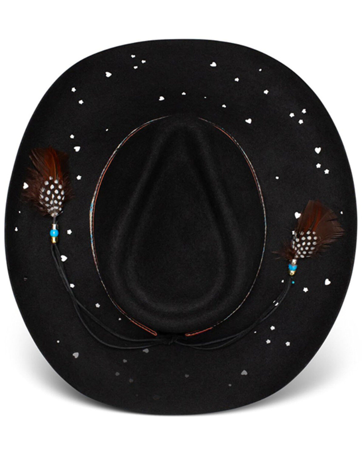 Image #3 - Charlie 1 Horse X Lainey Wilson Wild Horses Wool Felt Western Hat, Black, hi-res