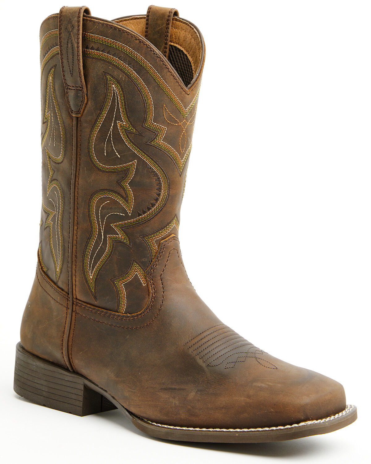 Image #1 - Cody James Cush Core&reg; Men's Maverick Performance Western Boots - Broad Square Toe, Brown, hi-res