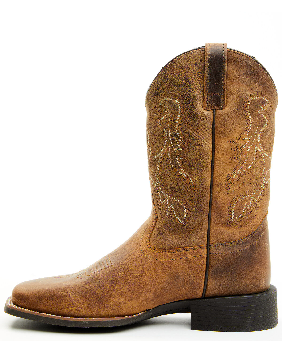 Image #3 - Cody James Ace&trade; Western Boots - Broad Square Toe, Tan, hi-res