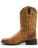 Image #3 - Cody James Ace&trade; Western Boots - Broad Square Toe, Tan, hi-res
