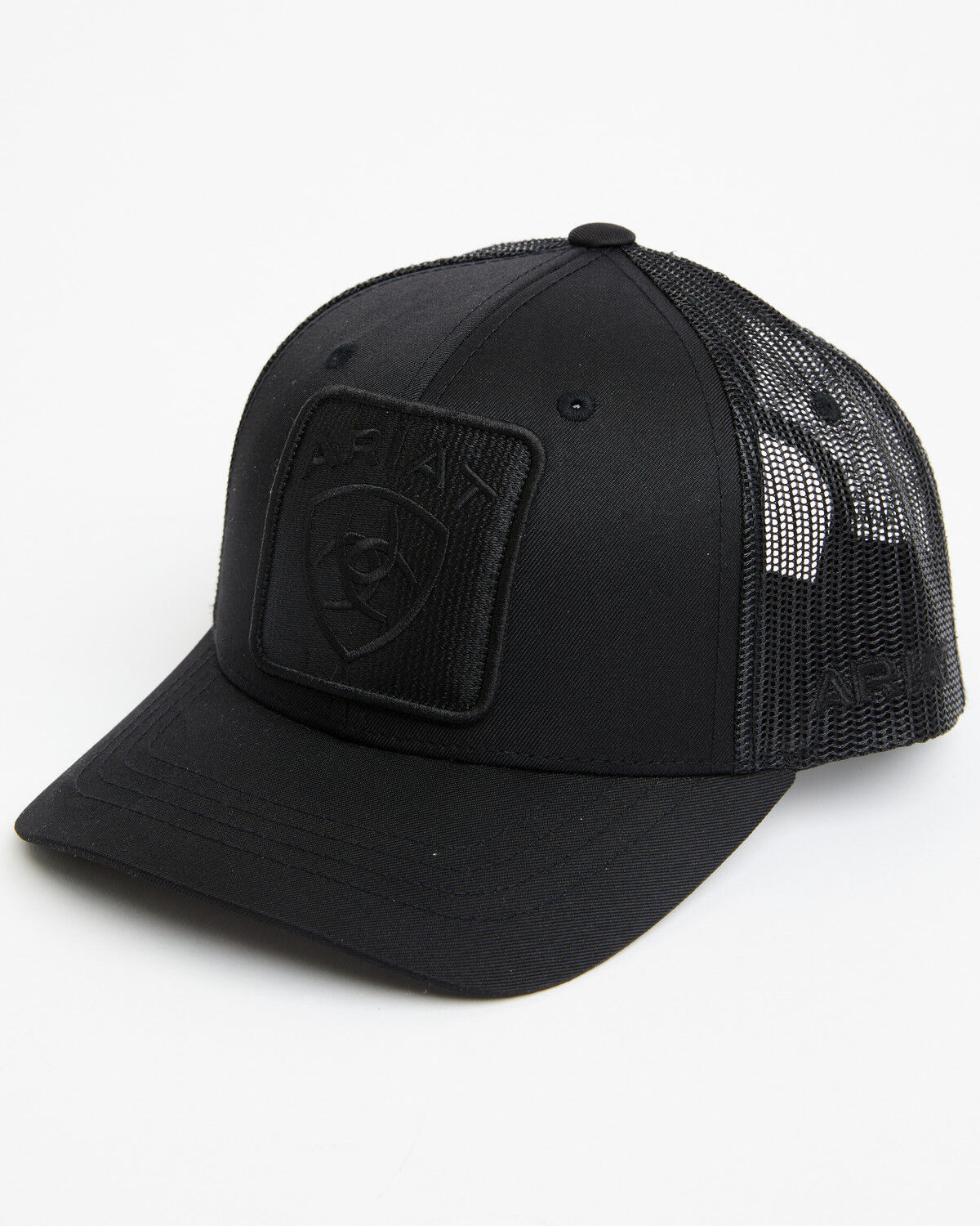 Ariat Kids' Logo Ball Cap, Black, hi-res