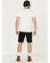 Image #3 - Levi's Men's 405 Standard Stretch Denim Shorts, Black, hi-res