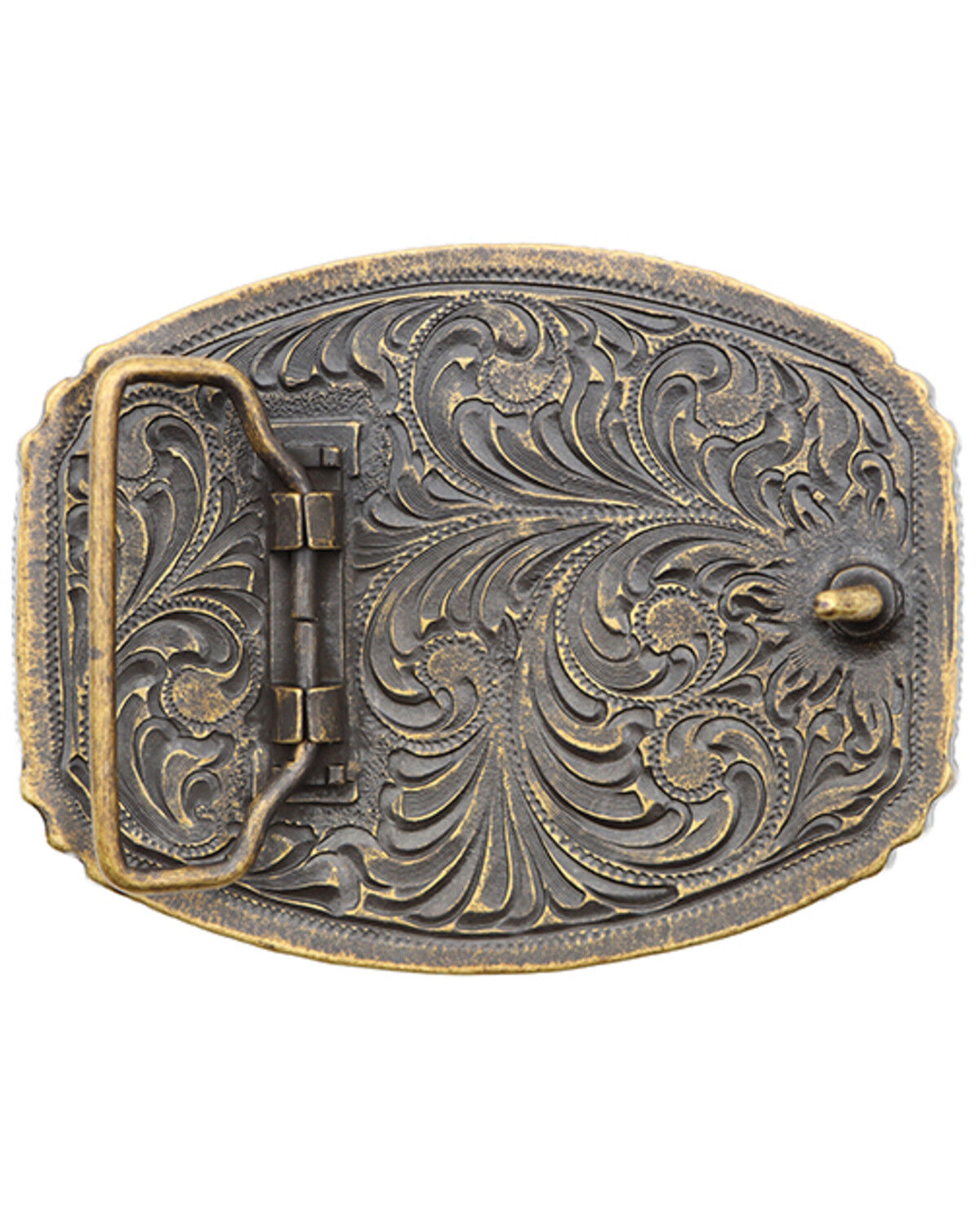 Image #2 - Cody James Men's Skull Belt Buckle, Silver, hi-res