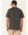 Image #4 - Hawx Men's Solid Charcoal Forge Short Sleeve Work Pocket T-Shirt - Big, Charcoal, hi-res