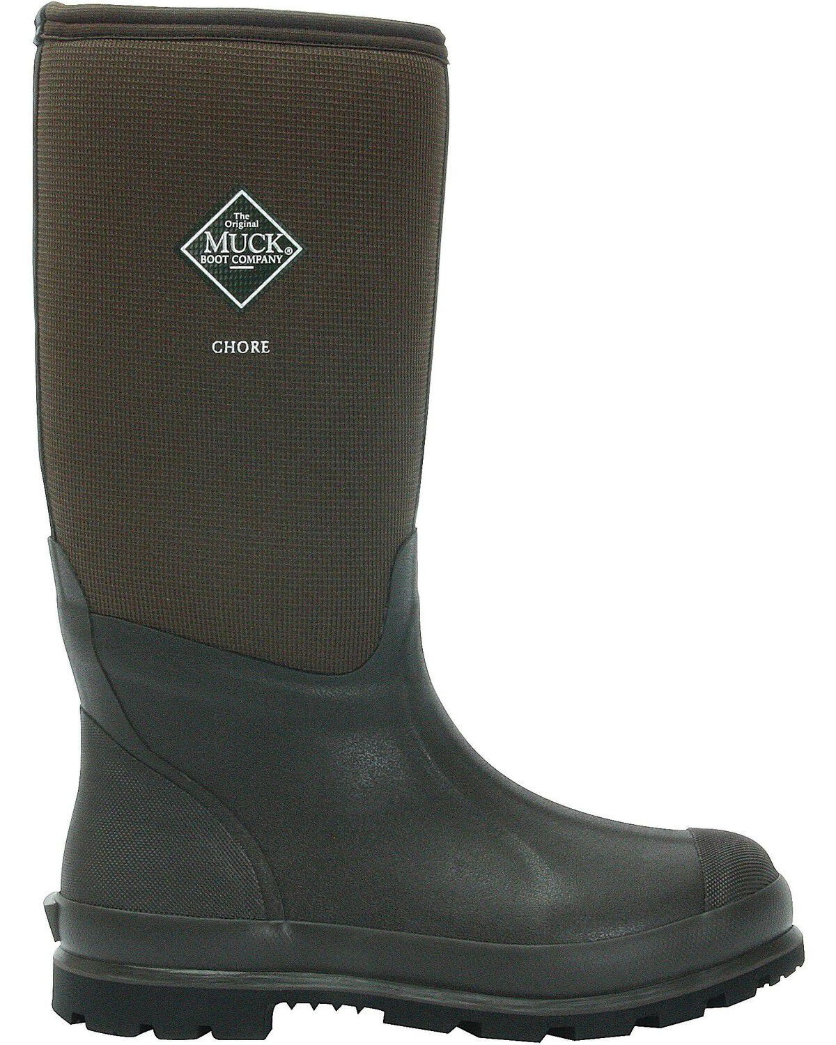 Image #1 - Muck Boots Men's Chore Cool Hi Work Boots - Round Toe, Brown, hi-res