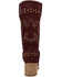 Image #5 - Dingo Women's Troubadour Studded Tall Fashion Boots - Round Toe, Burgundy, hi-res