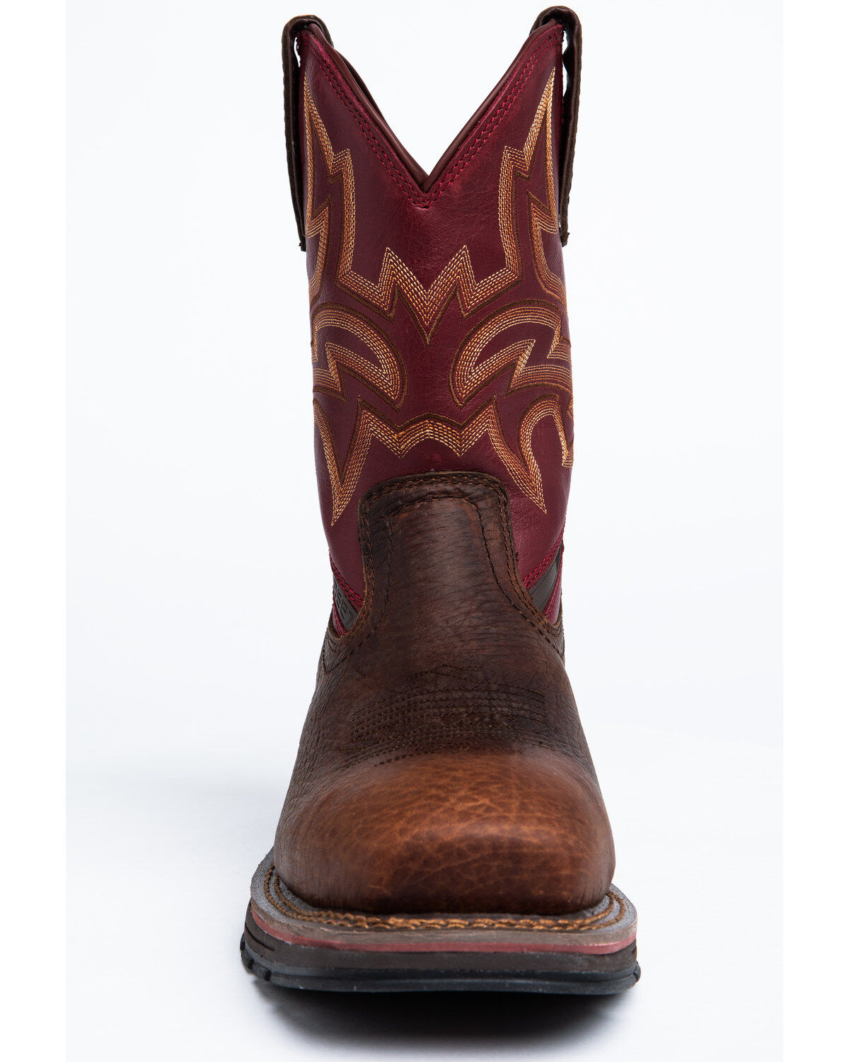 Image #4 - Cody James Men's 11" ASE7 Disruptor Waterproof Western Work Boots - Nano Composite Toe, Brown, hi-res