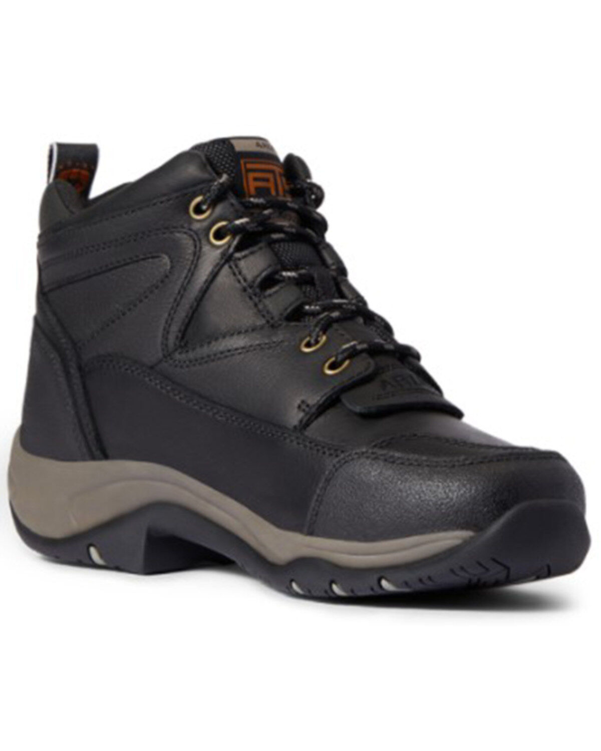 Ariat Women's Terrain H20 Full-Grain Waterproof Hiking Boot - Soft Toe, Black, hi-res