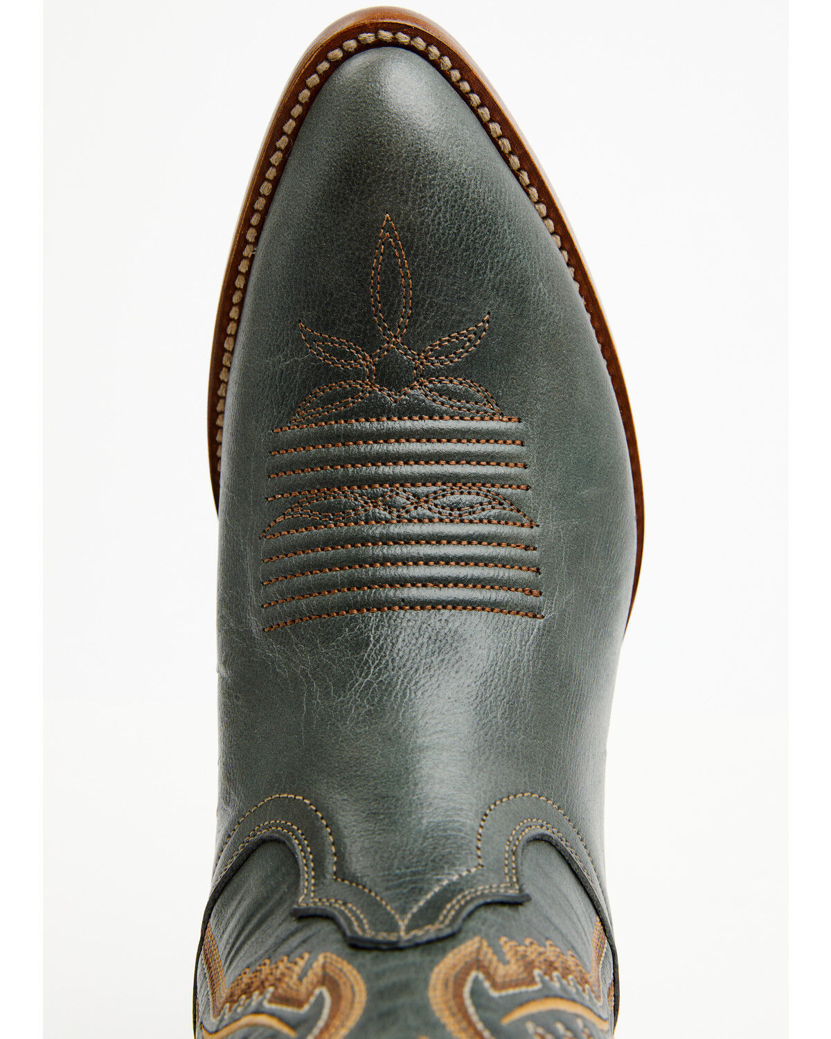 Image #6 - Dan Post Women's Juni Western Boots - Round Toe, Blue, hi-res