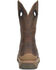 Image #4 - Double H Men's 11" Phantom Rider Waterproof Western Work Boots - Composite Toe, Copper, hi-res